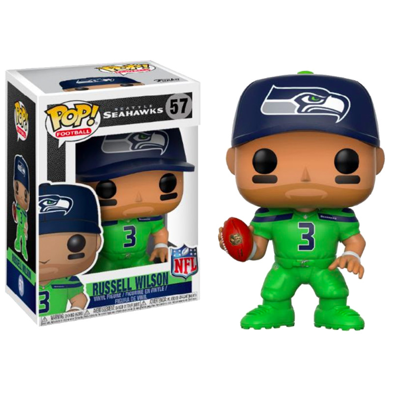 Sale Funko Pop! Nfl Football #57 Russell Wilson (Seahawks Color Rush) Read