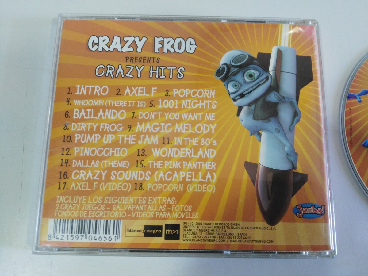 Crazy Hits [IMPORT] by Crazy Frog (Jul-2005, Blanco Y Negro) for
