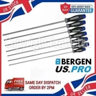 7PC EXTRA LONG REACH 465MM - 500MM TORX STAR TAMPER SCREWDRIVER SET MAGNETIC TIP