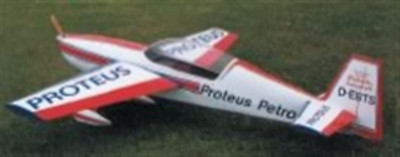 EXTRA AIRCRAFT EXTRA 300 (Spannweite 1830 mm). Modellbauplan