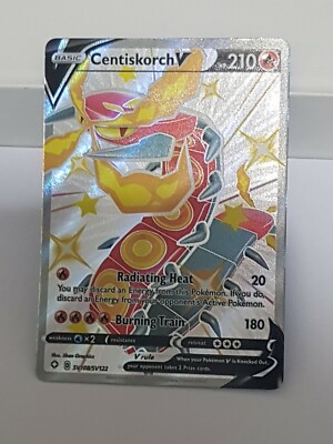 Centiskorch V SV108/SV122 Ultra Rare Shining Fates Pokémon TCG Centiskorch V SV108/SV122 Ultra Rare Shining Fates Pokémon TCG
