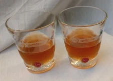 2 Lowball JJ&S John Jameson & Son Limited Ed Red Label Irish Whiskey Glasses 8oz