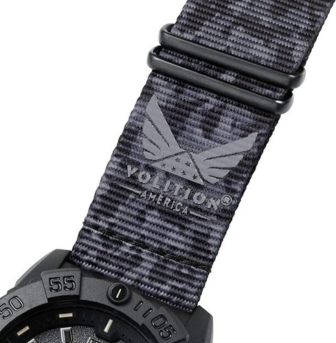 Luminox Men's 45mm Volition Navy Seal Black/Gray Camouflage Watch XS.3581.BO.VOL - Picture 2 of 5