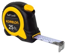 Komelon SL2925 Self Lock Speed Mark 25-Foot Power Tape 25ft- Blade