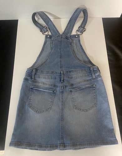 SO Denim Overall Jean Skirtalls Girls Size 14 - Picture 2 of 4