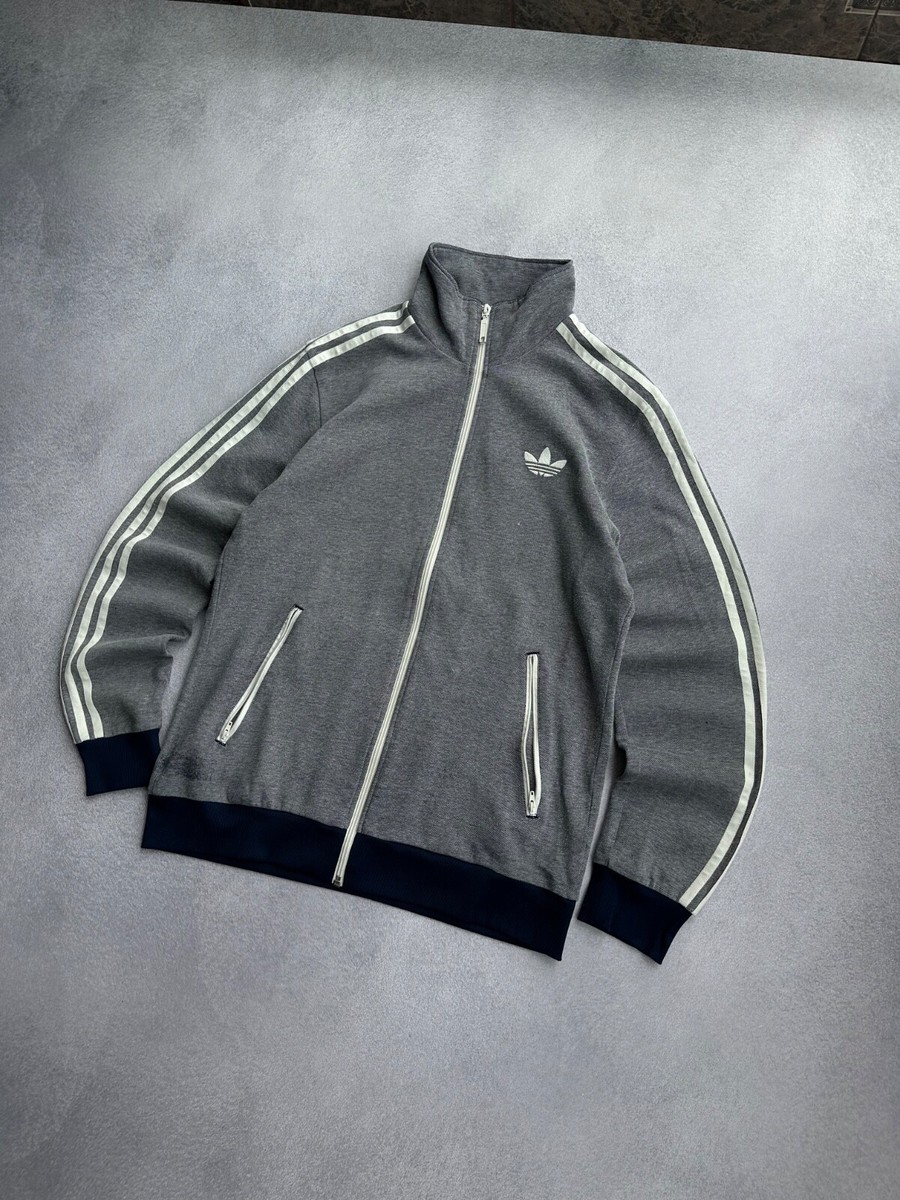  グレー　レア　ストライプジャージ Mサイズ　USA 90s s-l1200.jpg