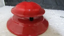 Coleman 200A Lantern Red Vent Top Hat Dome Ventilator Lid from a 1969 200 A