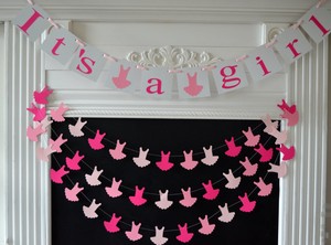 Baby Girl Shower Ballerina Baby Shower Its A Girl Tutu Garland
