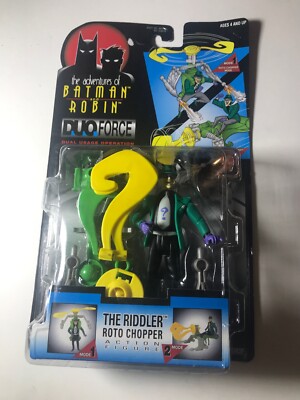 Batman & Robin THE RIDDLER ROTO CHOPPER ANIMATED FIGURE FREE SHIPPING ...
