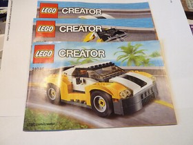 Lego Creator 31046 Fast Car 3-in-1 Complete with Instructions