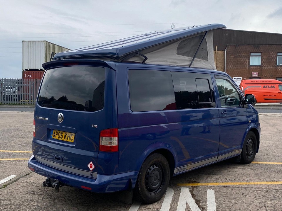 Volkswagen TRANSPORTER T28 104 TDI CAMPER VAN WITH POP TOP ROOF eBay