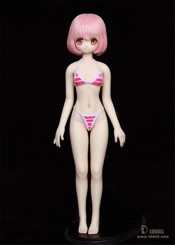 LDDOLL 22S 1/6 Pink Skin 22cm Seamless Female Action Figure Body Fit OB AZ Head - Afbeelding 1 van 9