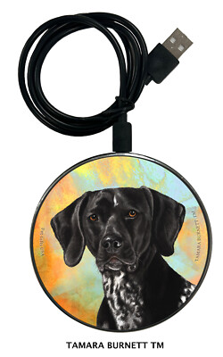 German Shorthaired Pointer Zoomies Phone and Device Charger
