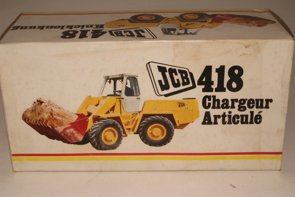 NZG, JCB-418 Wheeled Loader with Box, Damaged - Image 2 of 4
