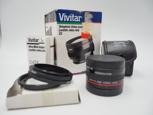 Adaptateur Grand Angle Century 0,55x 58mm – Monture à Vis Réversible, Neuf