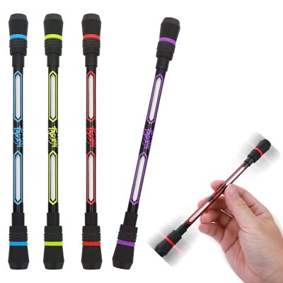 Spinning Pen Rolling Finger Rotating Pen Flash Glow Spinning Ballpoint Pen