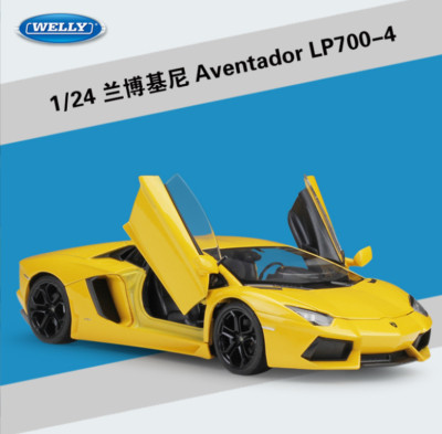 Welly 1:24 Lamborghini Aventador LP700 Model Diecast Car Vehicles New in Box