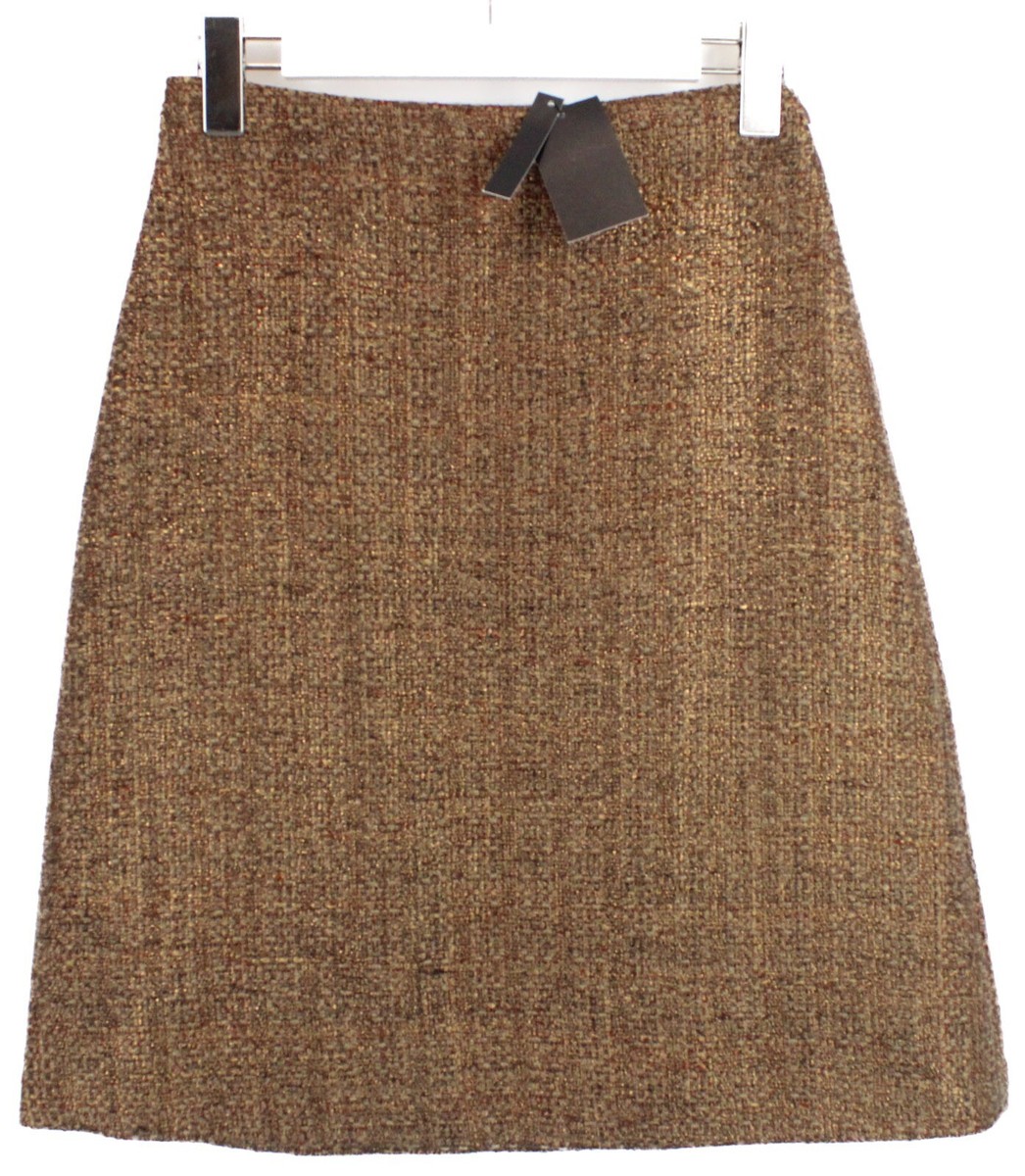 LAURA URBINATI Gonna Trapezio Skirt Women's (IT) 42 Wool Blend