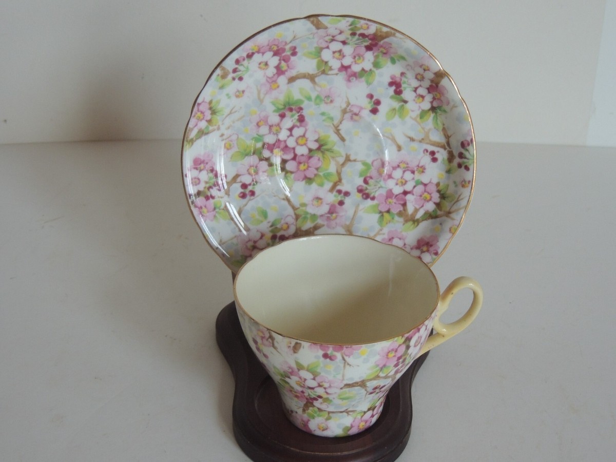 シェリー Shelley メイタイム カップ＆ソーサー Shelley Teacup and Saucer Delicate 