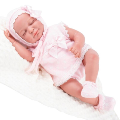 Marina & Pau Reborn gewichtete Babyträume Schlafpuppe, 45 cm