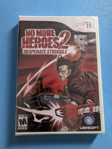 No More Heroes 2: Desperate Struggle (Nintendo Wii, 2010) Brand New Sealed!
