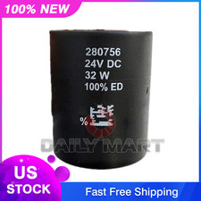 New In Box 280756 Solenoid Valve Coil 24VDC 32W