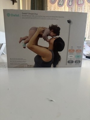 Owlet Cam New/Open Box + Smart Sock Fabric Wraps (No Sensor)