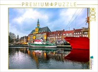 Calvendo Puzzle Emden - Ratsdelft | 1000 Teile Lege-GrößE 64 × 48 Cm Foto-Puzzle
