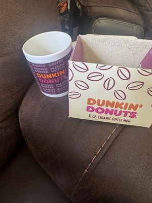 Dunkin' Donuts 11 Ounce Ceramic Coffee Mug with Box - New  (GRG-4)