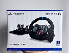 Logitech G29 Driving Force Racing Wheel & Pedals, Wired for PS5 PS4 PS3