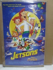 Vintage The Jetsons 1990 the movie Hanna Barbera poster cartoon 22741
