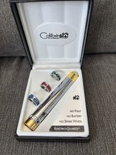 Bejewelled Colibri Electro Quartz Lighter Vintage Boxed