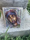Original ACEO Art Card Expressive Male Portrait in Bandana Drawing  2.5 x 3.5 — photo 2