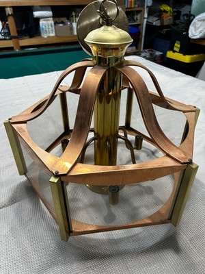 Fredrick Ramond 1977 ceiling mount light fixture