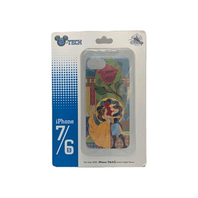 Disney Parks DTech iPhone 6/6s/7 Case Beauty & The Beast Stained Glass Art Rare