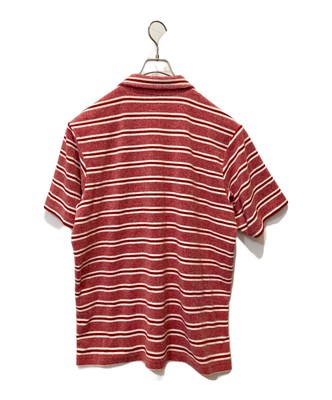 SUPREME Stripe Terry S/S Polo Size: M Red Men | eBay