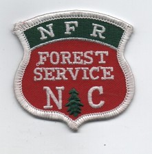 North Carolina Forest Service (NFR) Hat Patch,  Mint