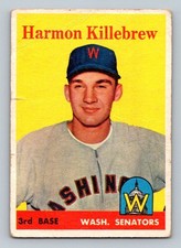 Top 10 Harmon Killebrew Baseball Cards 21