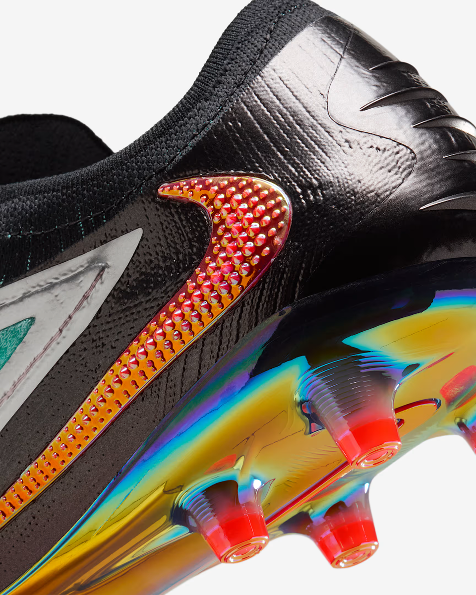 Nike Phantom 6 Low Elite AG 'Chrome Black' Soccer Cleats Sz