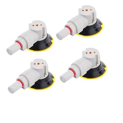 3'' Vacuum Suction Cup 1/4''-20 Female Thread Glass Sucker for Car Camera (4-Pack)
