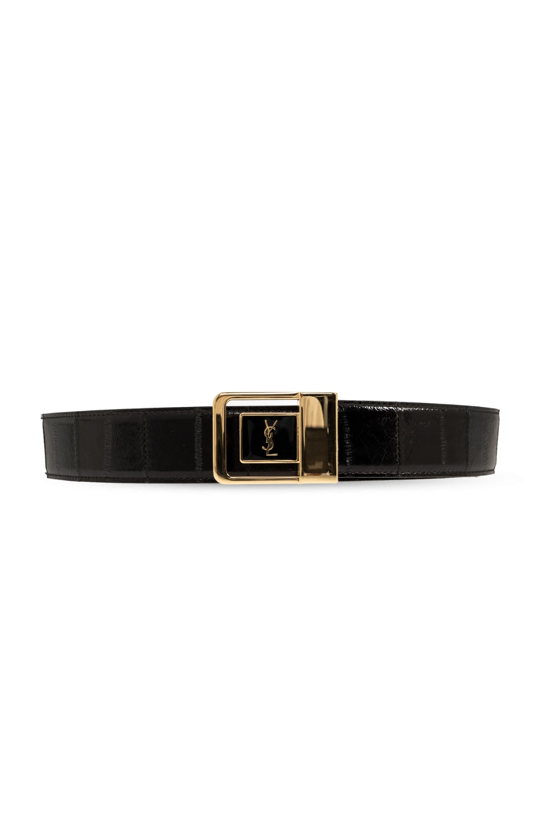 SAINT LAURENT Brown Reversible Belt New & Authentic
