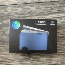 Ridge Mens RFID Blocking Slim Fold Wallet, So...