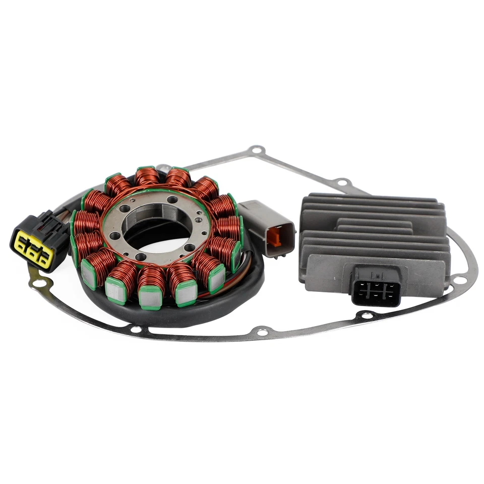 Generator Stator Regulator Rectifier Gasket Fit Kawasaki VN900 Vulcan 900 Custom Foto 2 de 4