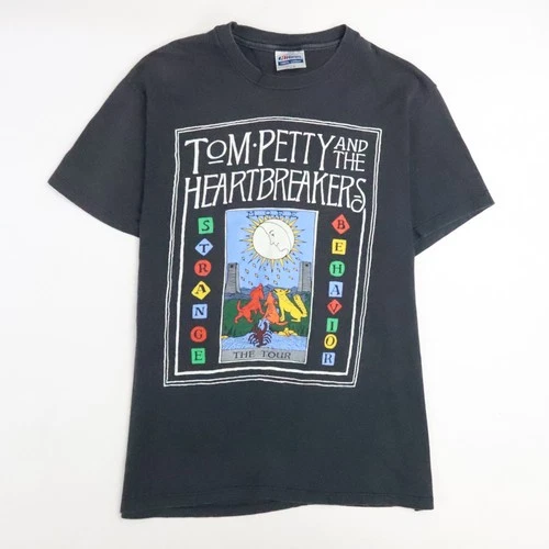 Tom Petty & The Heartbreakers Strange Behavior T-Shi 1990s vintage concert t-shirt, vintage, size L, single stitch, B+ condition