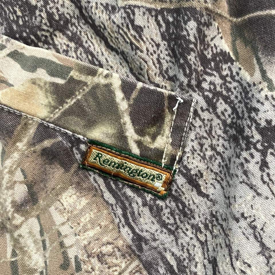 Remington Hunting Jacket Mens XL Break Up Camo Full Zip Lined Coat Outdoor - Image 3 of 4