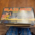 Blaze Away Dart Pistol Made In USA 🇺🇸 By Marx Darts Are Dry Read Description