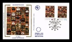 Dr Jim Stamps France Council of Europe 2v Set First Day Cover Silk Cachet