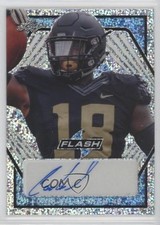2021 Leaf Flash Portrait Platinum Blue /35 Carlos Basham Jr #PA-CBJ Auto 0b2