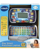 Vtech Play Smart Preschool Laptop Black with ...