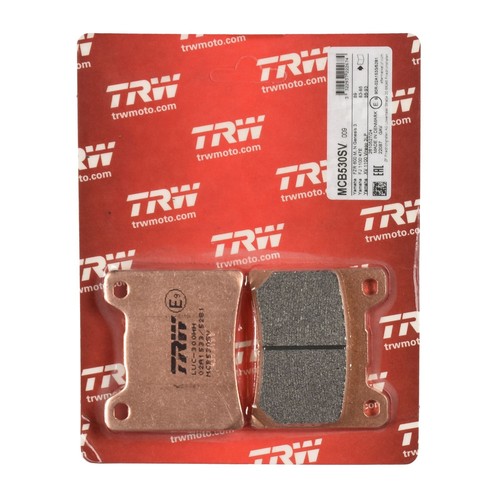 Kit Pastiglie Freno Sinterizzate TRW MCB722SRM Per Maxi Scooter E Yamaha YFM (assale Posteriore) - 3